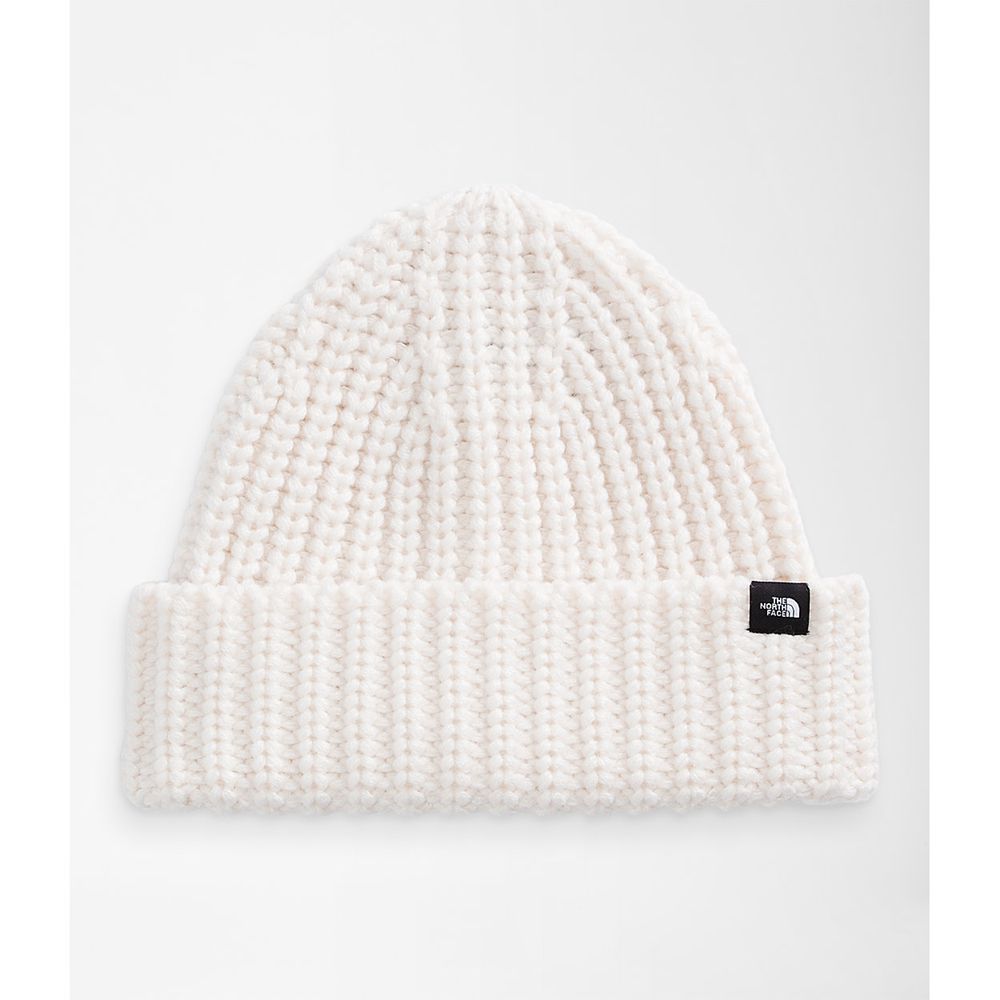 The North Face Beanies Mens Australia - The North Face Chunky-Knit Watchman White (NVZ-437928)